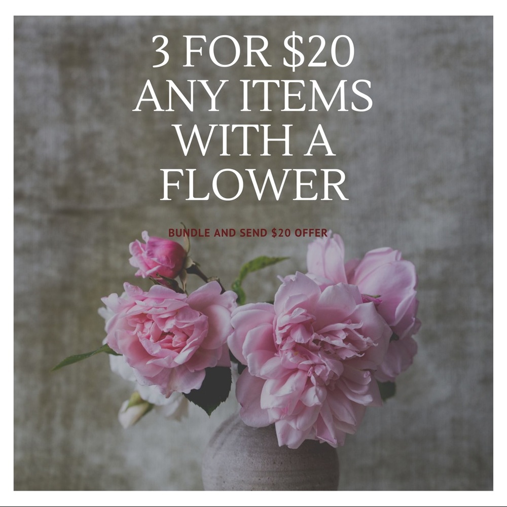 🌸🌸 3 for $20 🌸🌸